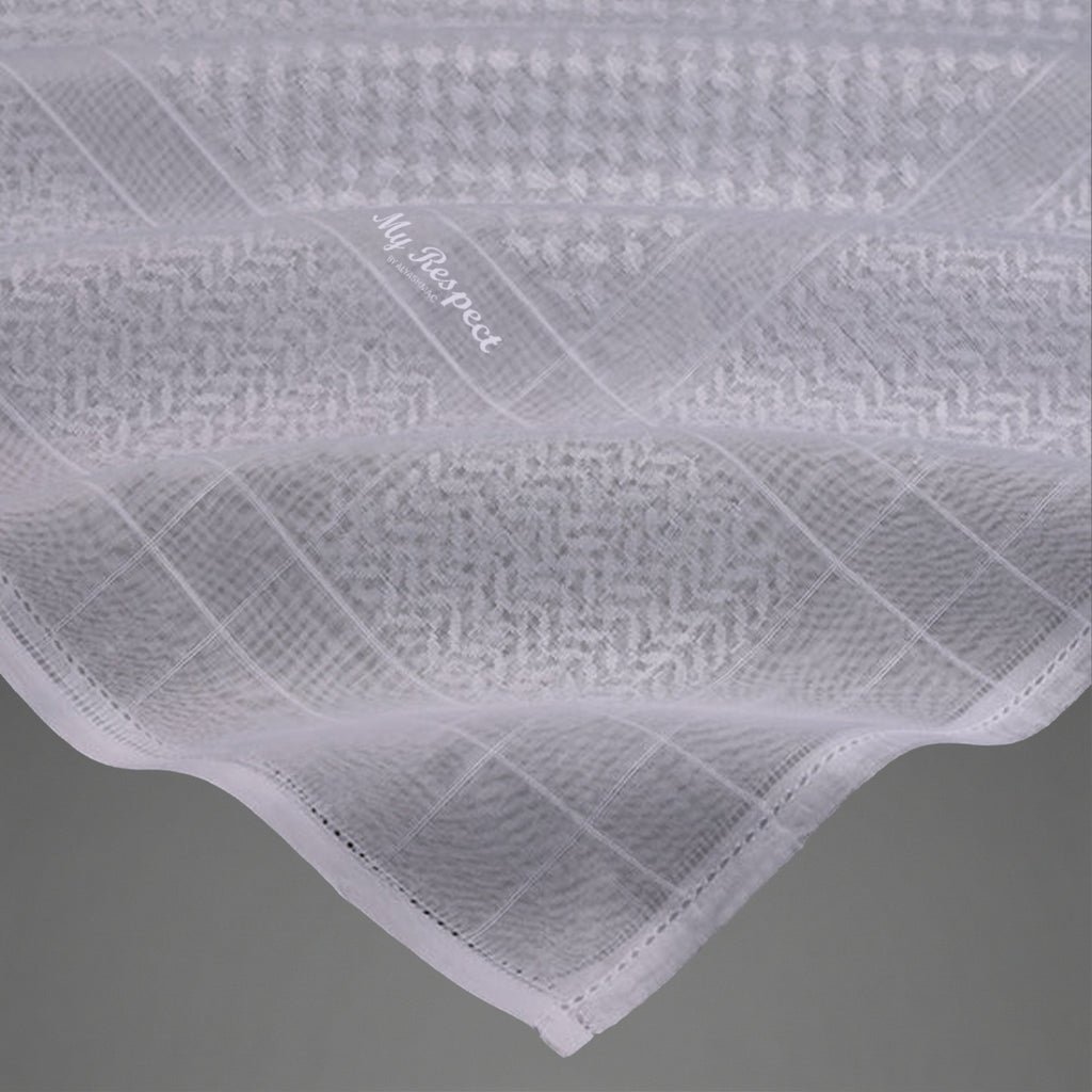 My Respect White Shemagh – R3 Classic