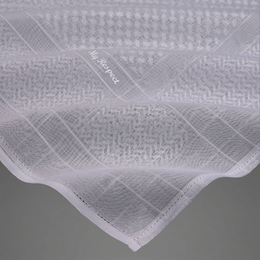 My Respect White Shemagh – R3 Classic