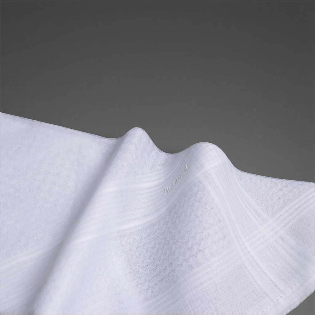 My Respect White Shemagh – R2 Signature