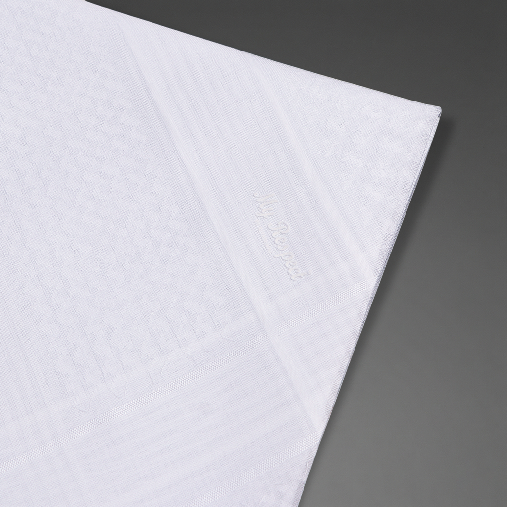 My Respect White Shemagh – R2 Signature