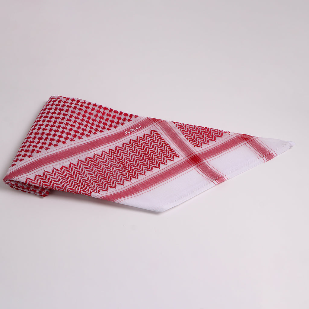 My Respect Red Shemagh – R1 Signature