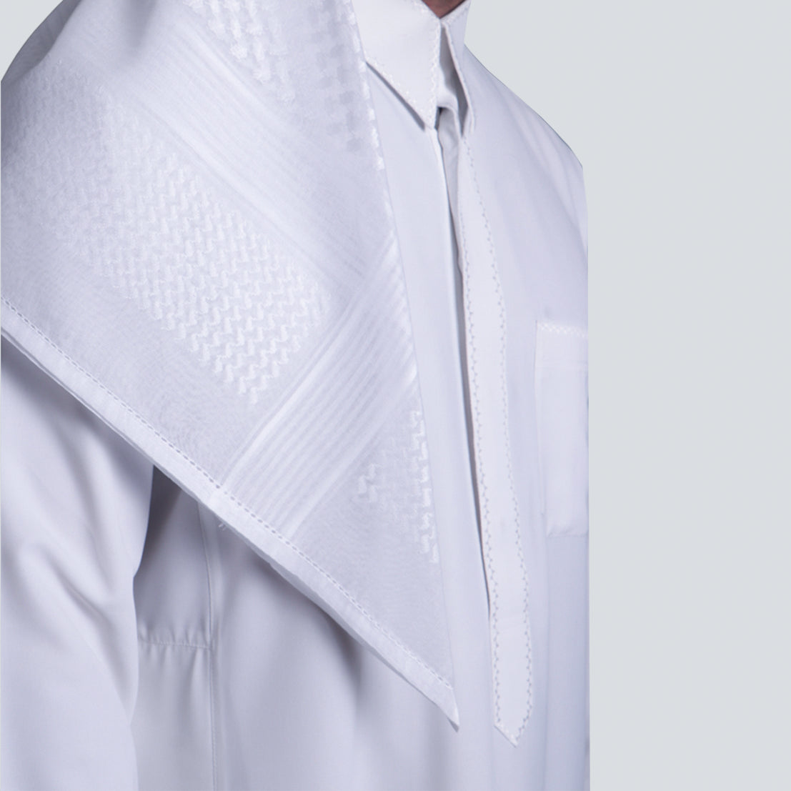 Shemagh Al Yashmac White Signature Y16